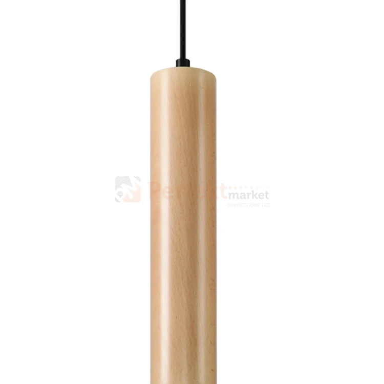 Lampa wisząca punktowa Sollux Lino 1 1xGU10 SL.0636 IP20 - naturalne drewno 07