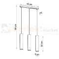 Lampa wisząca punktowa Sollux Lino 3 3xGU10 SL.0638 IP20 - naturalne drewno 08