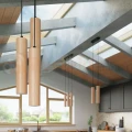 Lampa wisząca punktowa Sollux Lino 3P 3xGU10 SL.1012 IP20 - naturalne drewno 05