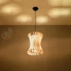 Lampa wiszące drewniana Sollux Oriana 1xE27 SL.0642 IP20 - naturalne drewno 01
