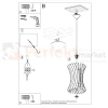 Lampa wiszące drewniana Sollux Oriana 1xE27 SL.0642 IP20 - naturalne drewno 08