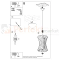 Lampa wiszące drewniana Sollux Oriana 1xE27 SL.0642 IP20 - naturalne drewno 08
