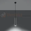 Lampa wisząca betonowa Sollux Luvo 1 1xGu10 SL.0653 IP20 - szara 02