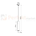 Lampa wisząca betonowa Sollux Luvo 1 1xGu10 SL.0653 IP20 - szara 07