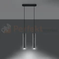 Lampa wisząca betonowa Sollux Luvo 2 2xGu10 SL.0654 IP20 - szara 02