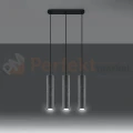 Lampa wisząca betonowa Sollux Luvo 3 3xGu10 SL.0655 IP20 - szara 02