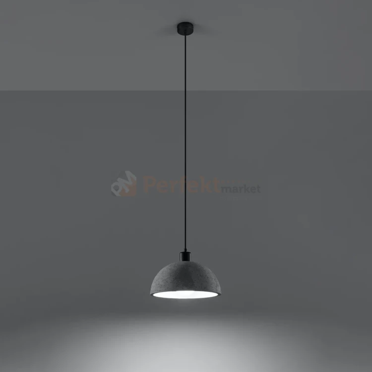 Lampa wisząca betonowa Sollux Pablito 1xE27 SL.0847 IP20 03