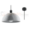 Lampa wisząca betonowa Sollux Pablito 1xE27 SL.0847 IP20 06