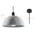 Lampa wisząca betonowa Sollux Pablito 1xE27 SL.0847 IP20 06