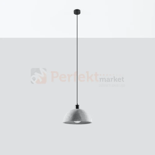 Lampa wisząca betonowa Sollux Pablito 1xE27 SL.0847 IP20 02