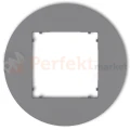 KARLIK MINI ramka uniwersalna pojedyncza okrągła z tworzywa szary mat 27MRTO-1 perfekt market olsztyn