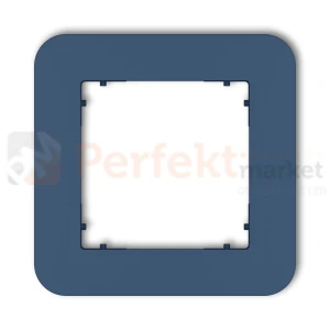 KARLIK MINI ramka uniwersalna pojedyncza zaokrąglona z tworzywa navy blue 64MRTZ-1