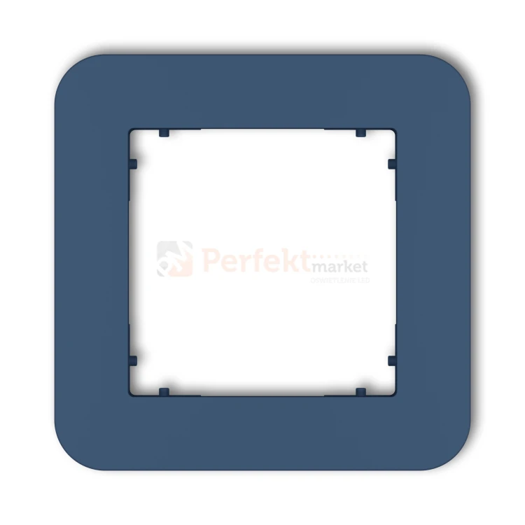 KARLIK MINI ramka uniwersalna pojedyncza zaokrąglona z tworzywa navy blue 64MRTZ-1 perfekt market olsztyn