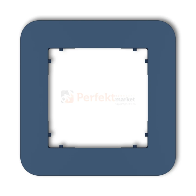 KARLIK MINI ramka uniwersalna pojedyncza zaokrąglona z tworzywa navy blue 64MRTZ-1 perfekt market olsztyn