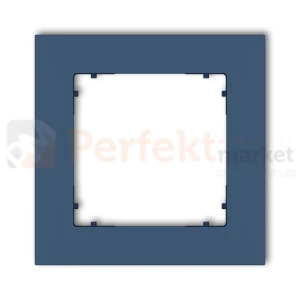 KARLIK MINI ramka uniwersalna pojedyncza kwadratowa z tworzywa navy blue 64MR-1