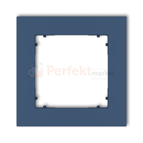 KARLIK MINI ramka uniwersalna pojedyncza kwadratowa z tworzywa navy blue 64MR-1 perfekt market olsztyn