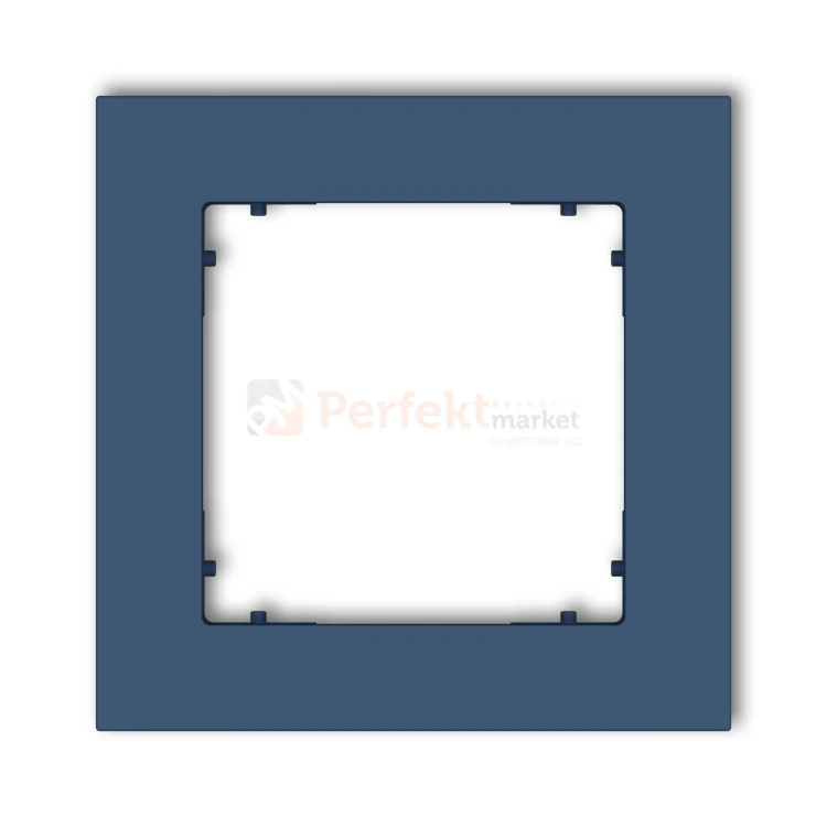 KARLIK MINI ramka uniwersalna pojedyncza kwadratowa z tworzywa navy blue 64MR-1 perfekt market olsztyn