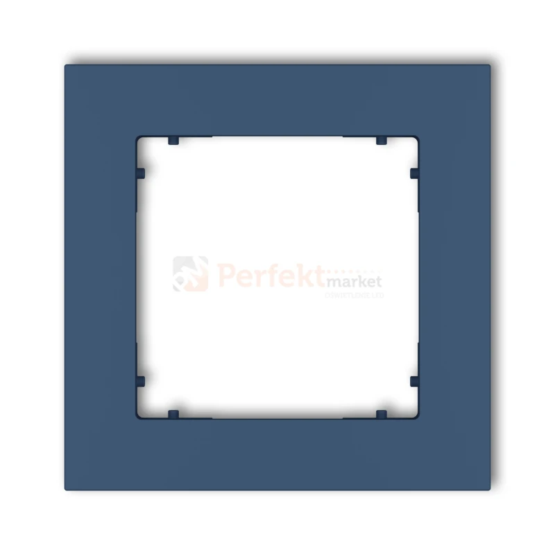 KARLIK MINI ramka uniwersalna pojedyncza kwadratowa z tworzywa navy blue 64MR-1 perfekt market olsztyn