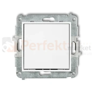 KARLIK MINI łącznik jednobiegunowy biały MWP-1