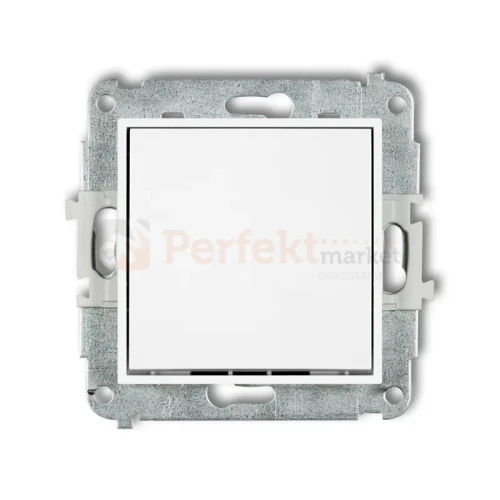 KARLIK MINI łącznik jednobiegunowy biały połysk MWP-1 perfekt market olsztyn