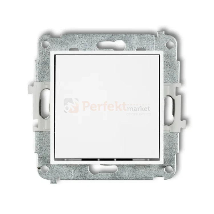 KARLIK MINI łącznik jednobiegunowy biały połysk MWP-1 perfekt market olsztyn