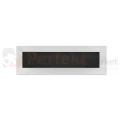 Lampa ścienna zewnętrzna liniowa na elewację 30cm LED Durango 9W 900lm 4500K czarna IP65 NEW! PERFEKT MARKET OLSZTYN