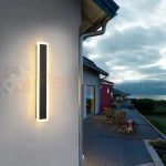 Lampa ścienna zewnętrzna liniowa na elewację 60cm LED Durango 19W 950lm 4500K czarna IP65 NEW! PERFEKT MARKET OLSZTYN