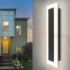Lampa ścienna zewnętrzna liniowa na elewację 30cm LED Durango 9W 900lm 4500K czarna IP65 NEW! PERFEKT MARKET OLSZTYN