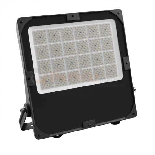 Profesjonalny naświetlacz LED Area Sportis 200W/250W/300W 4000K Typ3 IP66 IK08 474x445x63mm czarny 5 lat gwarancji perfekt market olsztyn