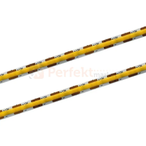 Taśma LED ultra slim COB LED 12V 12W/m 950lm/m 5mm IP20 linia świetlna PERFEKT MARKET OLSZTYN
