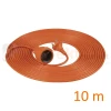 Przedłużacz ogrodowy 10m H03VV-F OMY 2x1,0mm² IP20 pomarańczowy