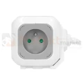 Przedłużacz kostka 4G + 2xUSB-A 1,4m H05VV-F 3x1,0mm² 10A biały perfekt market olsztyn