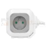 Przedłużacz kostka 4G + 2xUSB-A 1,4m H05VV-F 3x1,0mm² 10A biały perfekt market olsztyn