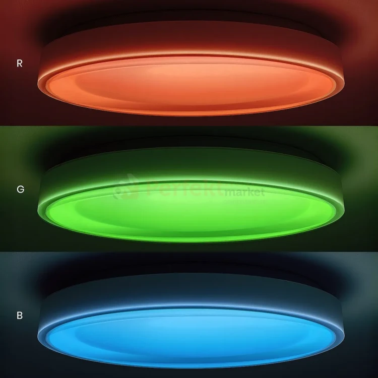 Plafon Melo 36W 3600lm RGB+CCT 180° IP20 Ø390 biały perfekt market olsztyn