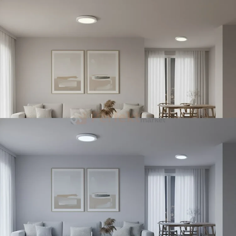 Plafon Melo 36W 3600lm RGB+CCT 180° IP20 Ø390 biały perfekt market olsztyn