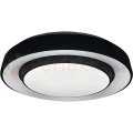 Plafon Naomi Smart 24W 1680lm RGB+CCT IP20 Ø380 czarno-biały pilot + WiFi Tuya perfekt market olsztyn