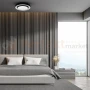 Plafon Naomi Smart 24W 1680lm RGB+CCT IP20 Ø380 czarno-biały pilot + WiFi Tuya perfekt market olsztyn