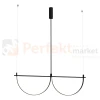 Lampa wisząca VICTORIA 40W 2770lm 3000K złota P0688 Maxlight perfekt market olsztyn