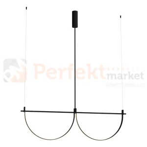 Lampa wisząca VICTORIA 40W 2770lm 3000K czarna P0688 Maxlight