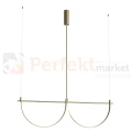 Lampa wisząca VICTORIA 40W 2770lm 3000K złota P0689 Maxlight perfekt market olsztyn