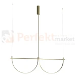 Lampa wisząca VICTORIA 40W 2770lm 3000K złota P0689 Maxlight perfekt market olsztyn