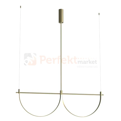 Lampa wisząca VICTORIA 40W 2770lm 3000K złota P0689 Maxlight perfekt market olsztyn