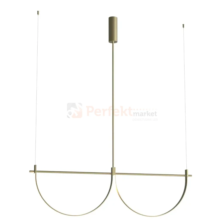 Lampa wisząca VICTORIA 40W 2770lm 3000K złota P0689 Maxlight perfekt market olsztyn