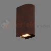 Kinkiet zewnętrzny elewacyjny Badia 12W 331lm 3000K IP65 corten W0470 MaxLight perfekt market olsztyn