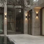 Kinkiet zewnętrzny elewacyjny Badia 12W 331lm 3000K IP65 corten W0470 MaxLight perfekt market olsztyn