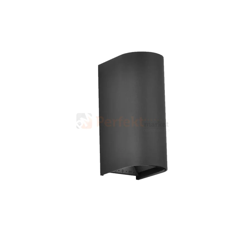 Kinkiet zewnętrzny elewacyjny Badia 12W 331lm 3000K IP65 czarny W0469 MaxLight perfekt market olsztyn
