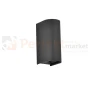 Kinkiet zewnętrzny elewacyjny Badia 12W 331lm 3000K IP65 czarny W0469 MaxLight perfekt market olsztyn