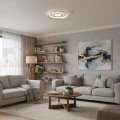 Plafon sufitowy LED ściemnialny 55W IP20 pilot 3025lm CCT biały perfektmarket (2).webp