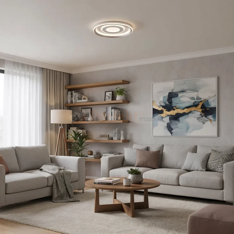 Plafon sufitowy LED ściemnialny 55W IP20 pilot 3025lm CCT biały perfektmarket (2).webp