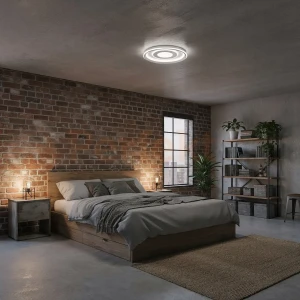 Plafon sufitowy LED ściemnialny 55W IP20 pilot 3025lm CCT biały